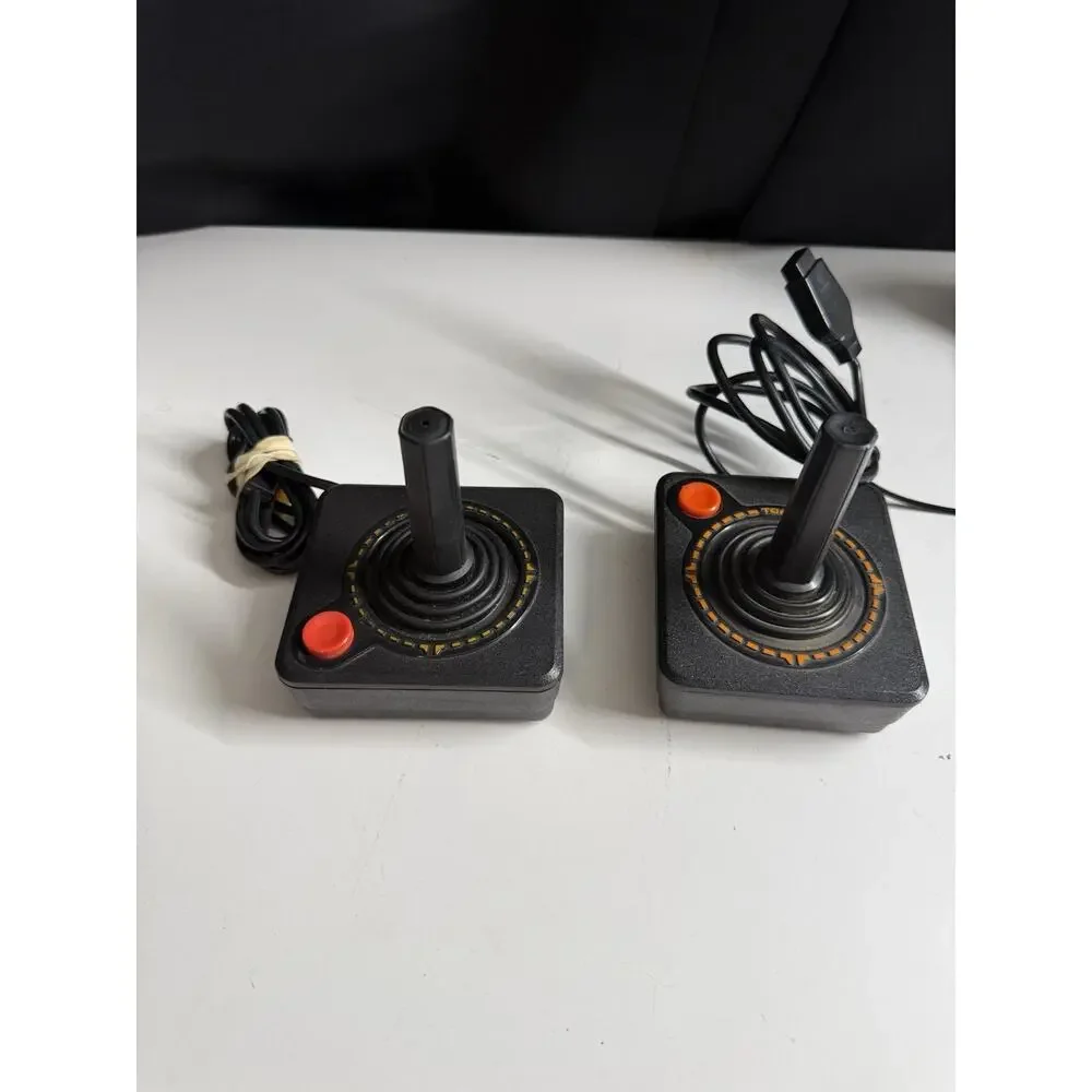 Vintage Atari 2600 CX40 Joystick Controllers Original (pair)
